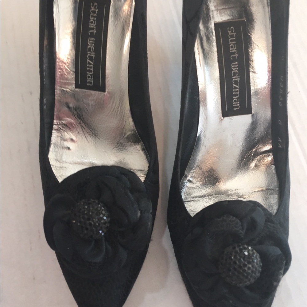 Stuart Weitzman Brocade Heels - Picture 15 of 16